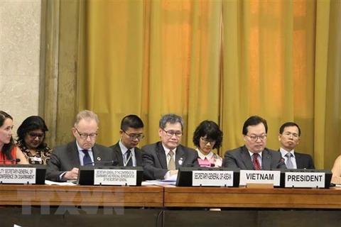Le Vietnam préside la première session plénière de la Conférence du désarmement