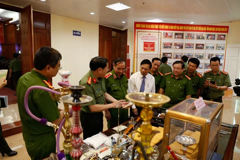 La police de Nam Dinh démantèle 13.000 affaires de trafic de drogue en dix ans