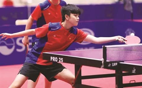 Trân Mai Ngoc, la future étoile du tennis de table vietnamien