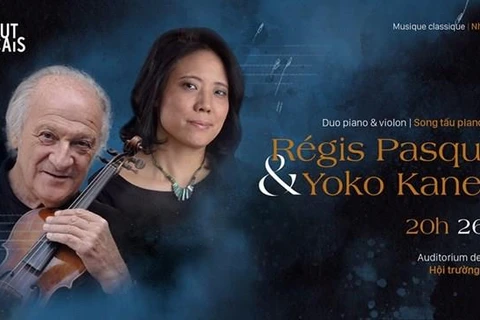 Récital de violon et piano par le duo Régis Pasquier et Yoko Kaneko