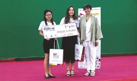 Le Vietnam, grand gagnant du concours "Start-up francophone 2019"