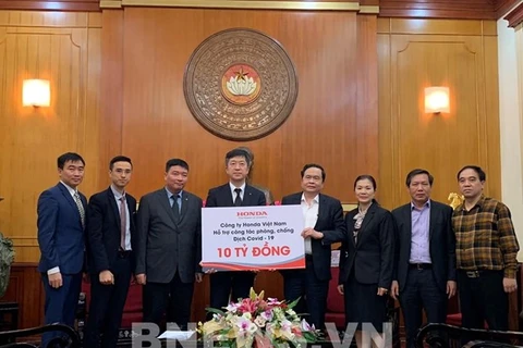 Honda Vietnam soutient les efforts contre le coronavirus