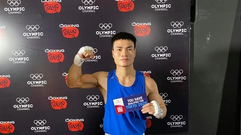 Un boxeur vietnamien se qualifie pour les JO de Tokyo