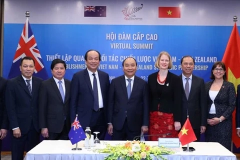 Le Vietnam et la Nouvelle-Zélande publient une déclaration de partenariat stratégique
