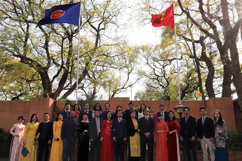 Cérémonie du lever du drapeau de l’ASEAN en Afrique du Sud