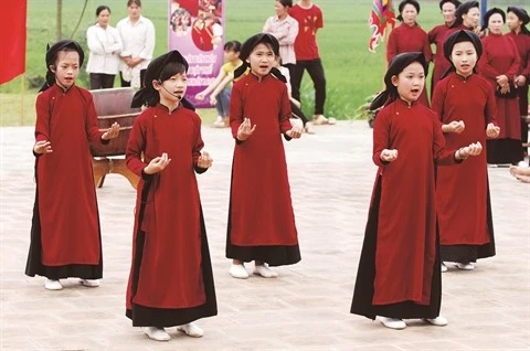 Phu Tho introduit le chant xoan dans les écoles