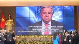  Le Secrétaire général de l'ONU António Guterres félicite le Vietnam à l'occasion de la Fête nationale