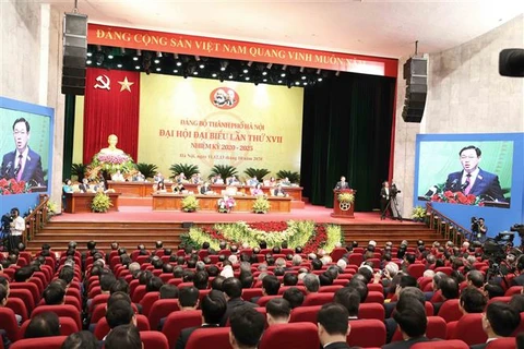 Ouverture du 17e Congrès de l’organisation du Parti de Hanoi