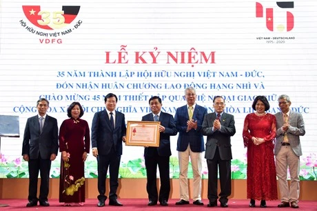 Célébration du 35e anniversaire de l'Association d'amitié Vietnam-Allemagne