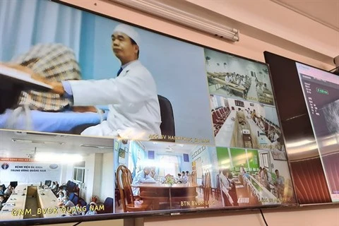 L'hôpital Tu Du inaugure son système de télémédecine