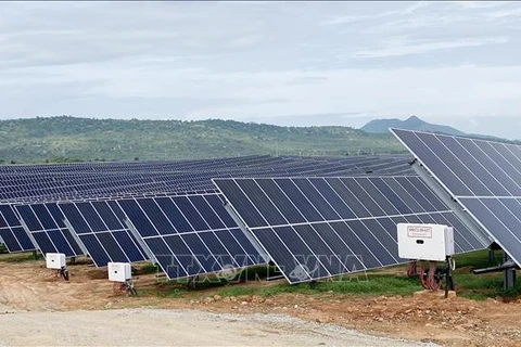 Une nouvelle centrale solaire inaugurée à Ninh Thuan