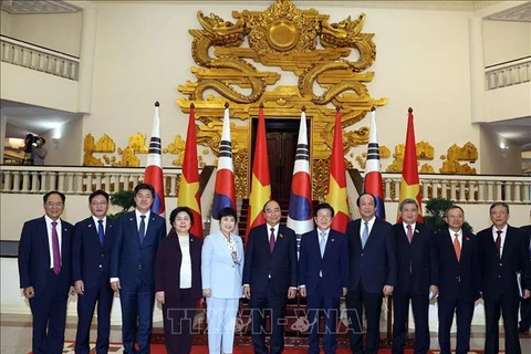 Le PM vietnamien reçoit le président de l’AN sud-coréen 