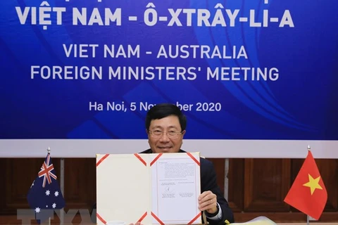 La deuxième réunion annuelle des ministres des AE Vietnam-Australie