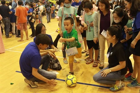 Plus de 350 enfants autistes au Festival du sport