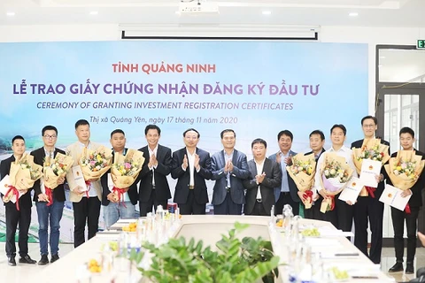 Neuf nouveaux projets d’IDE autorisés à Quang Ninh