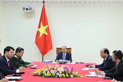 Les PM vietnamien et cambodgien s’entretiennent en ligne