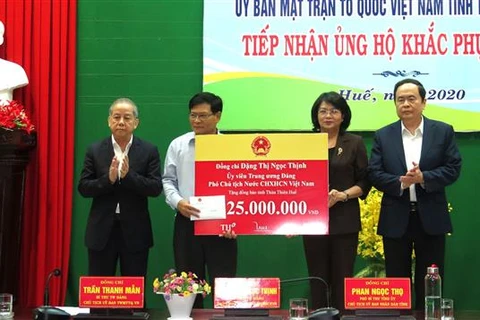Intempéries : Thua Thien-Hue reçoit des assistances