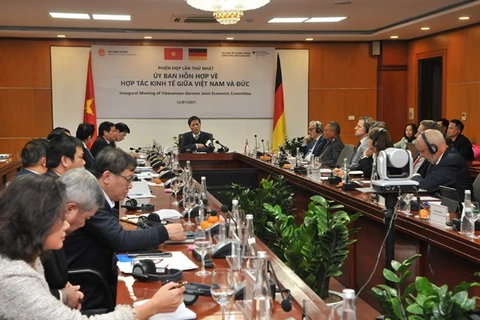 La première réunion du comité mixte Vietnam-Allemagne sur la coopération économique 
