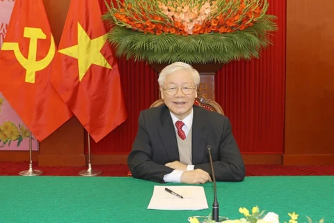 Félicitations d'amis internationaux pour le SG et président vietnamien Nguyen Phu Trong