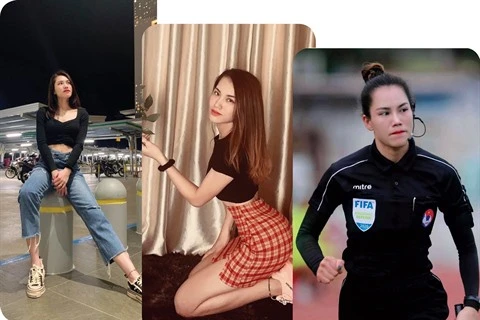 Les femmes arbitres se font une place dans le football masculin au Vietnam