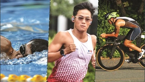Le triathlon, nouvel objectif du nageur Quang Nhât
