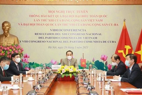 Informer Cuba et la Russie des résultats du 13e Congrès national du Parti communiste du Vietnam