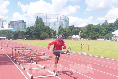 Jeux olympiques de Tokyo 2020 : l'athlète Quach Thi Lan entre en demi-finale du 400 m haies femmes