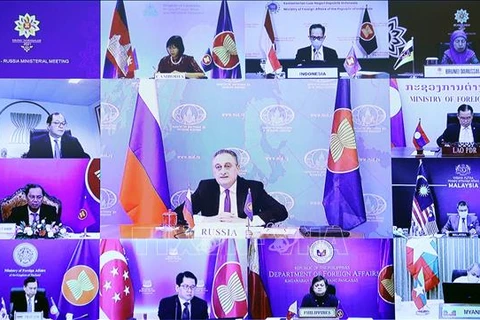 Réunion des ministres des Affaires étrangères ASEAN-Russie