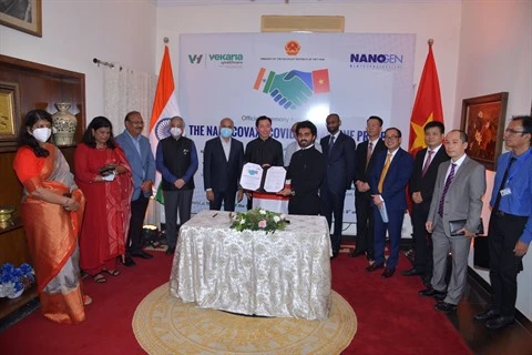 Nanogen et Vekaria Healthcare LLP signent un accord sur le vaccin vietnamien Nano Covax