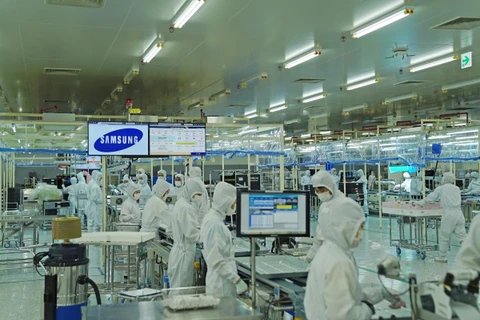 Samsung Electronics Vietnam, première entreprise du classement Profit 500