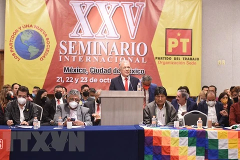 Des partis politiques présents au séminaire au Mexique apprécient le message du leader du PCV
