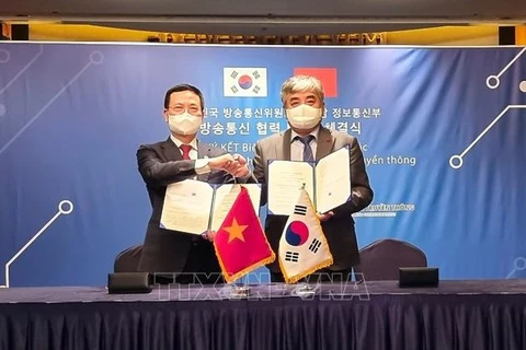 Vietnam et R.de Corée promeuvent les activités de coopération dans l'information et la communication