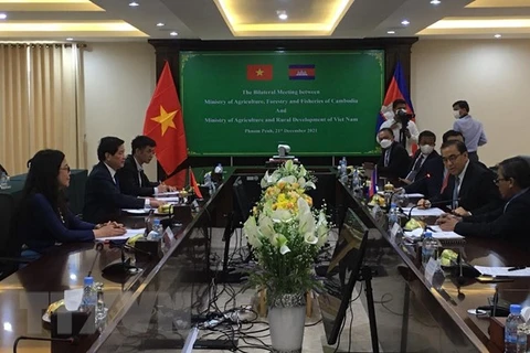 Le Vietnam et le Cambodge coopèrent plus sur l’agriculture, la sylviculture et la pêche 