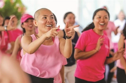 Souhaiter un avenir en rose pour les femmes atteintes du cancer du sein