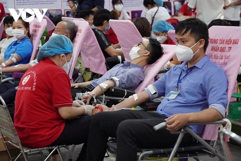 Ho Chi Minh-Ville lance sa campagne de don de sang 2022