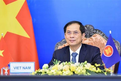 Le ministre des AE Bui Thanh Son à l’AMM Retreat