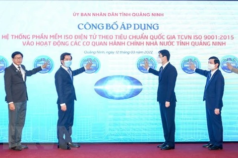 Quang Ninh embrasse la gouvernance électronique conforme à la norme ISO