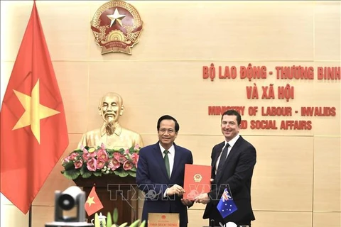 Le Vietnam et l'Australie signent un protocole d’accord de coopération dans le secteur agricole