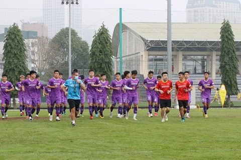 SEA Games 31 : L'équipe de football U23 du Vietnam jouera des matches amicaux contre l'équipe de la R. de Corée