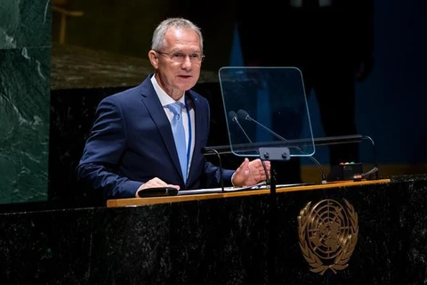 Le Hongrois Csaba Kőrösi élu président de l'Assemblée générale des Nations unies 