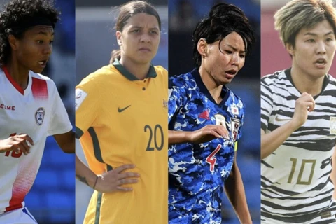 Football féminin: la Vietnamienne Huynh Nhu figure sur une liste de stars asiatiques de l’AFC