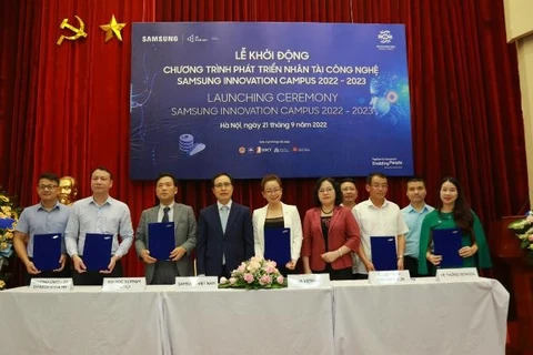 Samsung lance la nouvelle promotion du campus d’innovation Samsung à Hanoi
