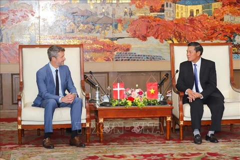 Le prince héritier danois se rend à Hai Phong pour renforcer la coopération énergétique
