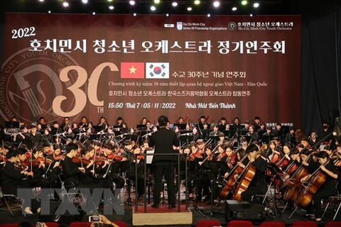 Concert en l’honneur des 30 ans des relations diplomatiques Vietnam-R. de Corée