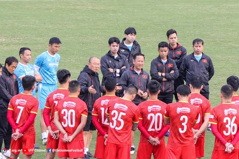 Football : le Vietnam se prépare à AFF Mitsubishi Electric Cup 2022