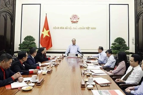 Le président exhorte la Croix-Rouge du Vietnam à mobiliser des ressources pour les nécessiteux
