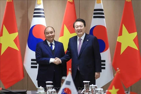 Le président vietnamien s’entretient avec le président sud-coréen à Séoul