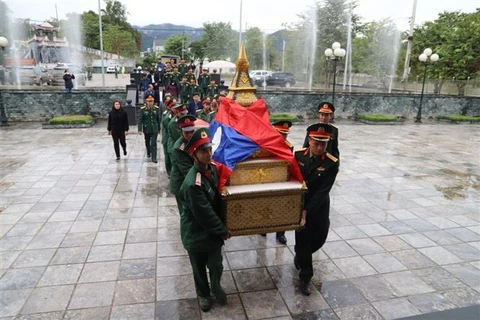 Les restes des soldats vietnamiens tombés au Laos sont rapatriés