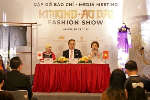 Le Kimono – Ao dai Fashion Show pour célébrer les 50 ans des relations Vietnam-Japon