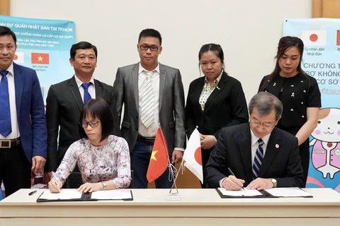 Le Japon accorde des aides non remboursables à trois projets à Hô Chi Minh-Ville et Ca Mau